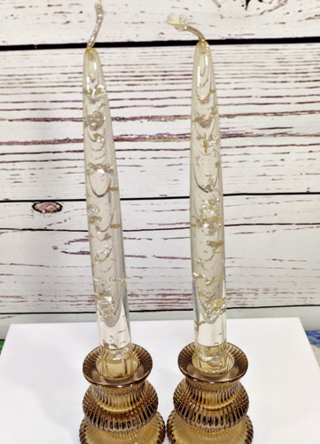 Vintage lucite silver flecked - silver,